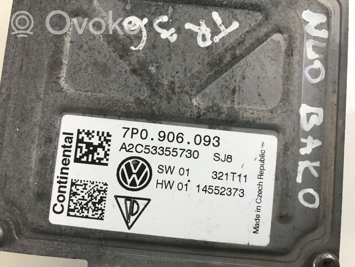 Volkswagen Touareg II Relais de pompe à carburant 7P0906093