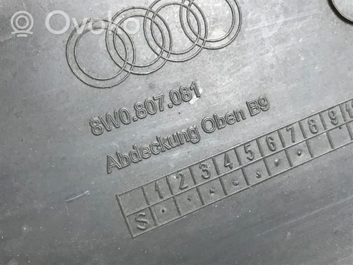 Audi A4 S4 B9 Osłona chłodnicy 