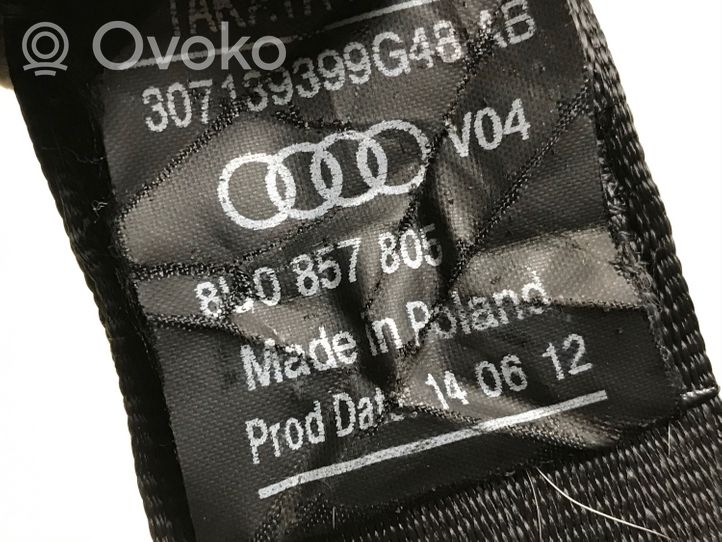 Audi Q3 8U Ceinture de sécurité arrière 8U0857805