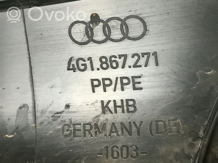 Audi A6 Allroad C7 Priekinio slenksčio apdaila (vidinė) 4G1867271