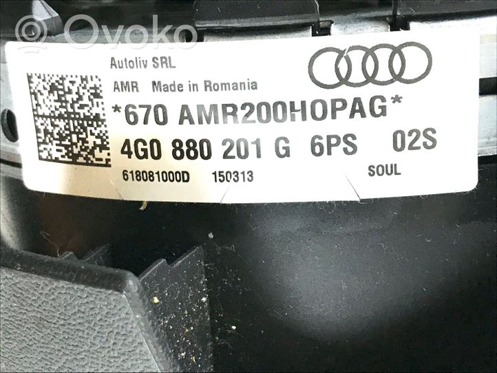 Audi A6 C7 Poduszka powietrzna Airbag kierownicy 4G0880201G