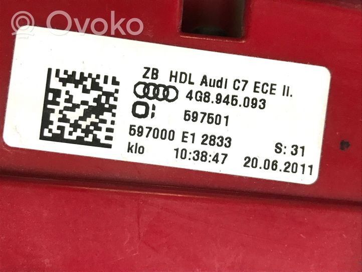 Audi A7 S7 4G Galinių žibintų komplektas 4G8945095
