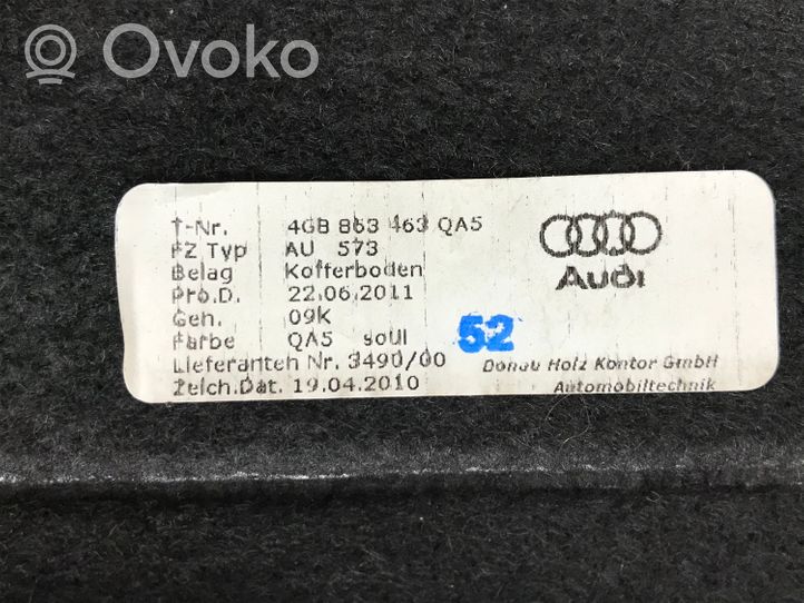 Audi A7 S7 4G Bagažinės kilimas 4G8863463