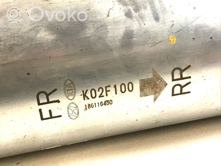 Hyundai Santa Fe Catalyst/FAP/DPF particulate filter K02F100