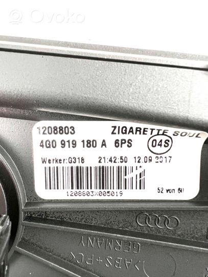 Audi A6 S6 C7 4G Kita centrinė konsolės (tunelio) detalė 4G0919180A