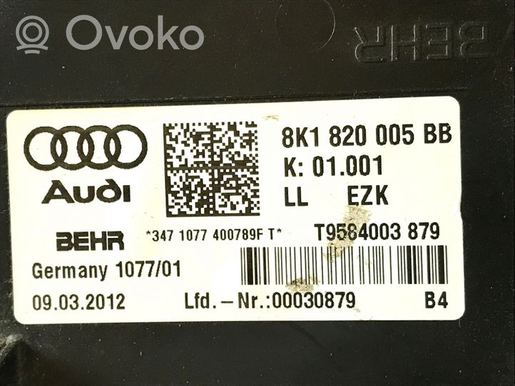 Audi Q5 SQ5 Nagrzewnica / Komplet 8K1820005BB