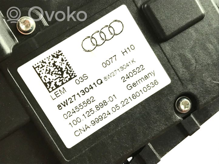 Audi A4 S4 B9 8W Lewarek zmiany biegów / dolny 8W2713041Q