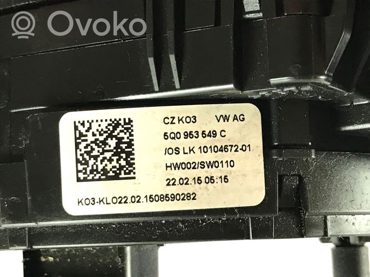 Audi A3 S3 8V Pyyhkimen/suuntavilkun vipukytkin 8V0953502B