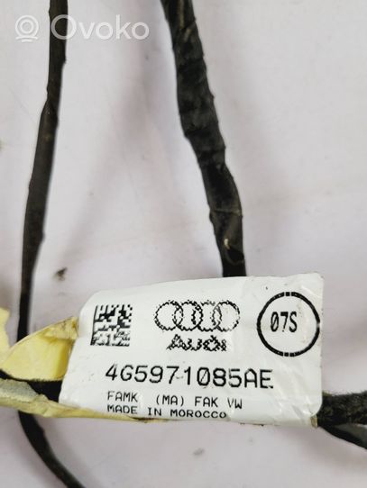 Audi A6 S6 C7 4G Cablaggio del sensore di parcheggio (PDC) 4G5971085AE