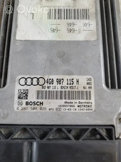 Audi A6 S6 C7 4G Centralina/modulo del motore 4G0907115H