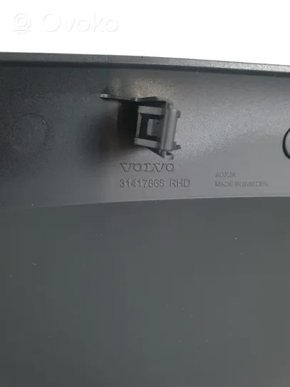 Volvo XC90 Ramka wyświetlacza Head Up deski rozdzielczej 31417868