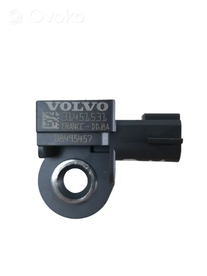 Volvo XC60 Capteur de collision / impact de déploiement d'airbag 31451531