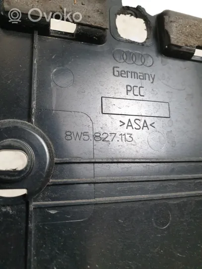 Audi A4 S4 B9 Ramka tylnej tablicy rejestracyjnej 8W5827113