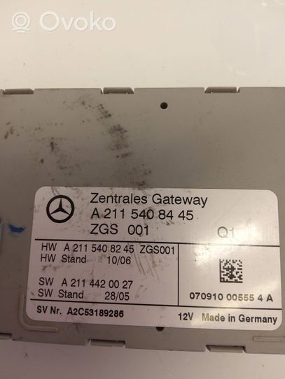 Mercedes-Benz E W211 Inne komputery / moduły / sterowniki A2115408245