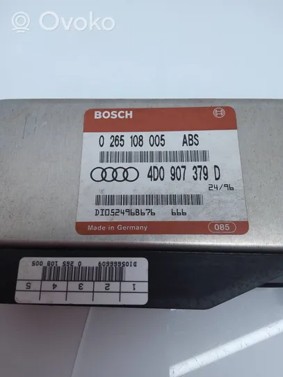 Audi A4 S4 B5 8D Moottorin ohjainlaite/moduuli 4D0907379D