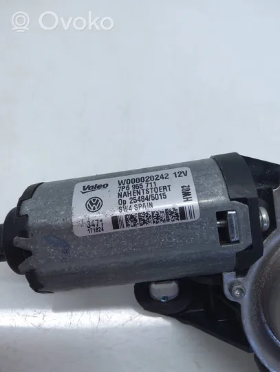 Volkswagen Touareg II Rear window wiper motor 7P6955711