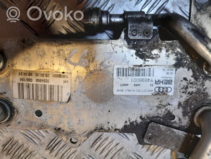 Audi A6 S6 C6 4F Pavarų dėžės tepalo radiatorius 4H0317021H