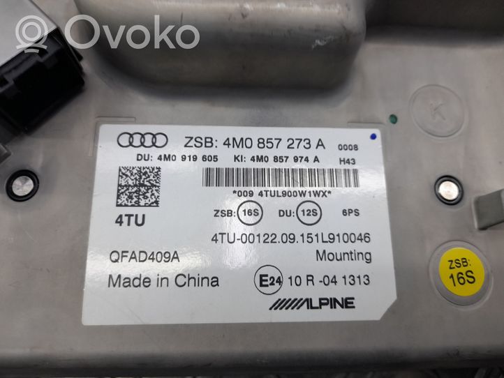 Audi Q7 4M Monitor/display/piccolo schermo 4M0857273A