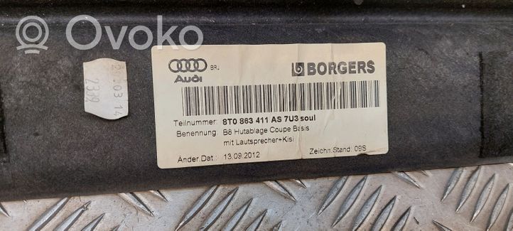 Audi S5 Facelift Półka tylna bagażnika 8T0863411