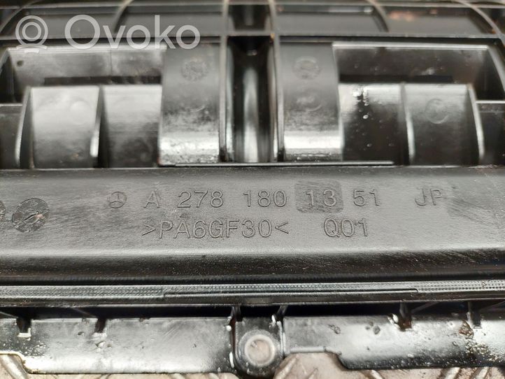 Mercedes-Benz GL X166 Separatore dello sfiato dell’olio A2781801351