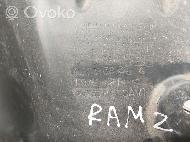 Dodge RAM Wlot / Kanał powietrza intercoolera 68036597AB