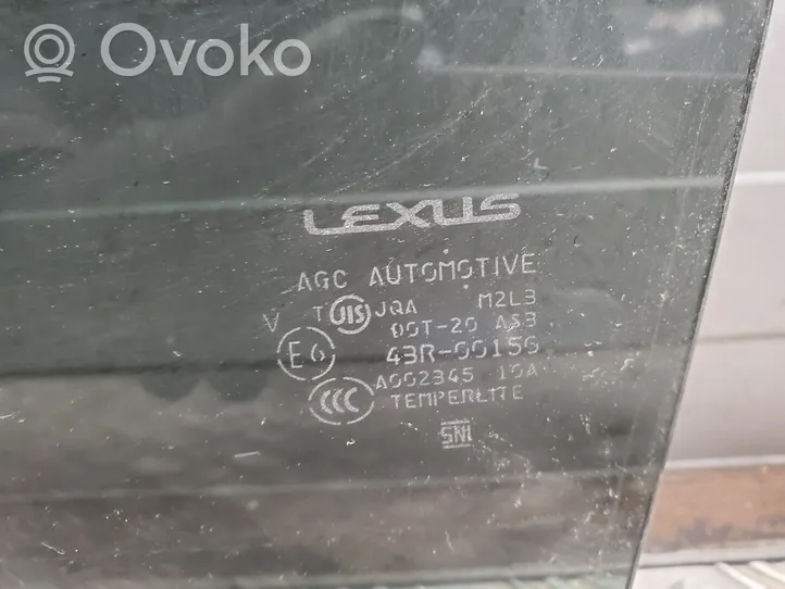 Lexus NX Szyba drzwi tylnych 