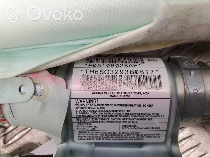 Dodge Durango Airbag da tetto P05108028AF