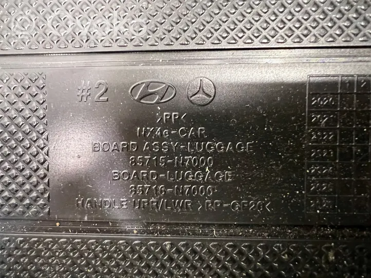 Hyundai Tucson IV NX4 Tappetino di rivestimento del bagagliaio/baule 85715N7000