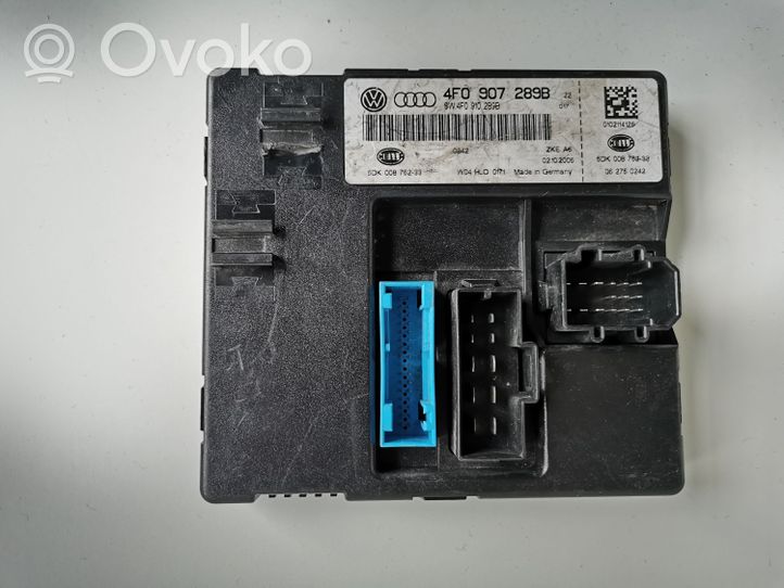 Audi A6 S6 C6 4F Modulo comfort/convenienza 4F0907289B