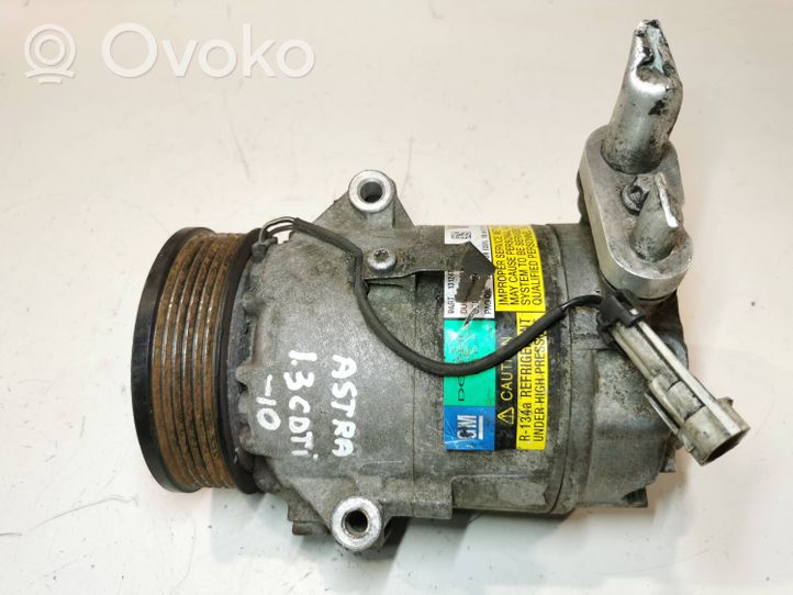 Opel Astra H Air conditioning (A/C) compressor (pump) 383601234