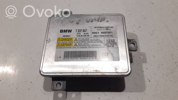 BMW 5 GT F07 Module de ballast de phare Xenon 7237647