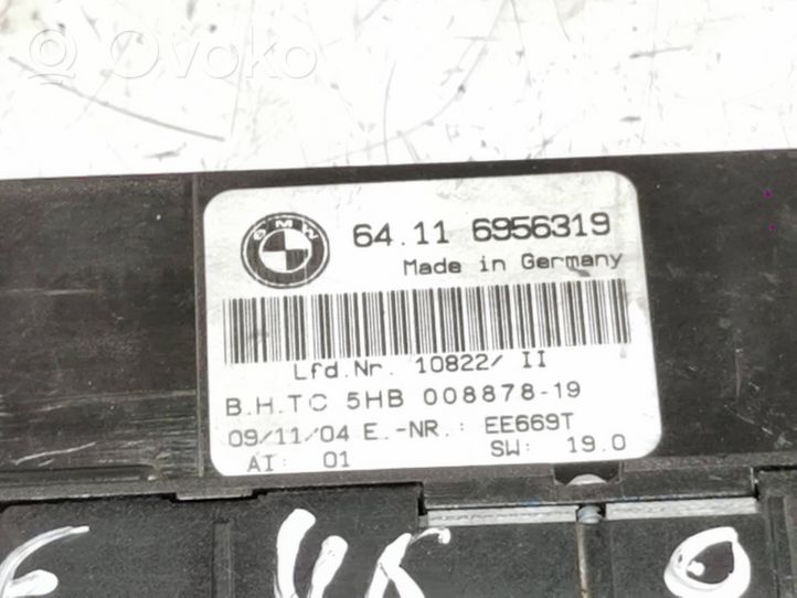 BMW 3 E46 Ilmastoinnin ohjainlaite 6956319
