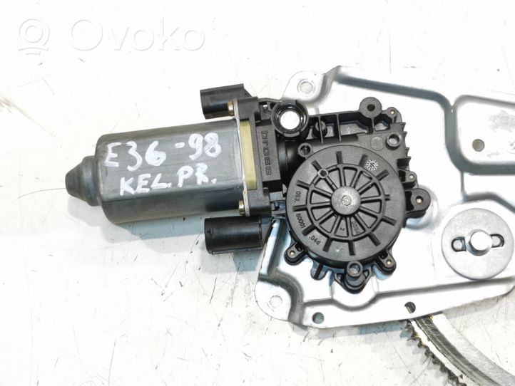 BMW 3 E36 Mécanisme de lève-vitre avec moteur 8360978