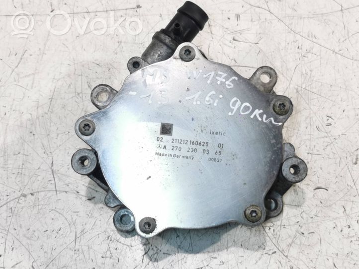 Mercedes-Benz A W176 Alipainepumppu A2702300365