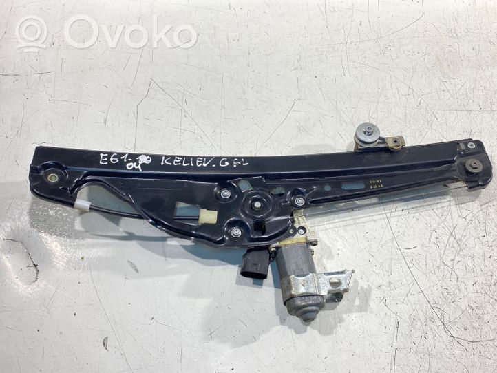 BMW 5 E60 E61 Takaikkunan nostomekanismi ilman moottoria 7034388