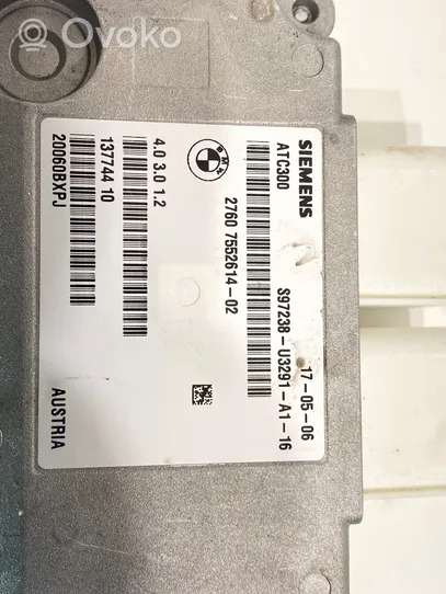 BMW 3 E90 E91 Module de contrôle de boîte de vitesses ECU 7552614