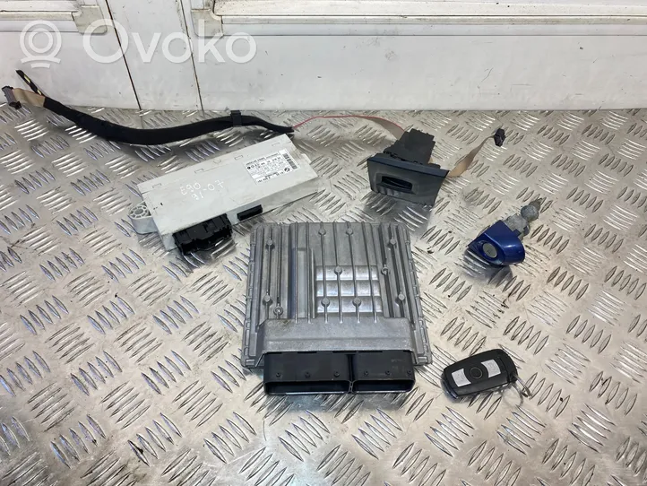 BMW 3 E90 E91 Kit centralina motore ECU e serratura 7561684