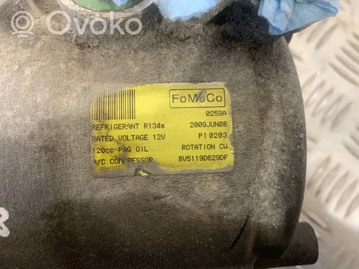 Ford Fiesta Air conditioning (A/C) compressor (pump) 8V5119D629DF