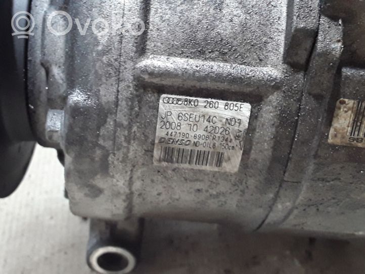 Audi Q5 SQ5 Ilmastointilaitteen kompressorin pumppu (A/C) 8K0260805E