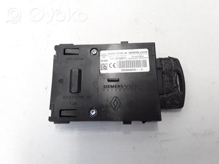 Renault Laguna III Komputer / Sterownik ECU i komplet kluczy 