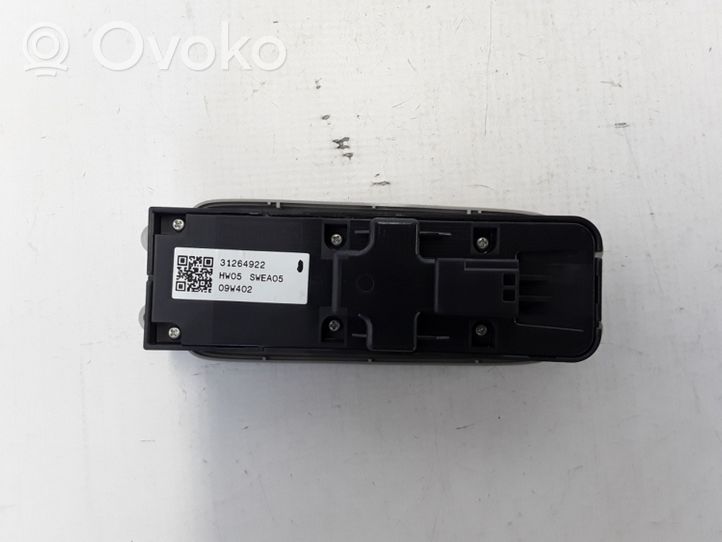 Volvo C70 Electric window control switch 31264922