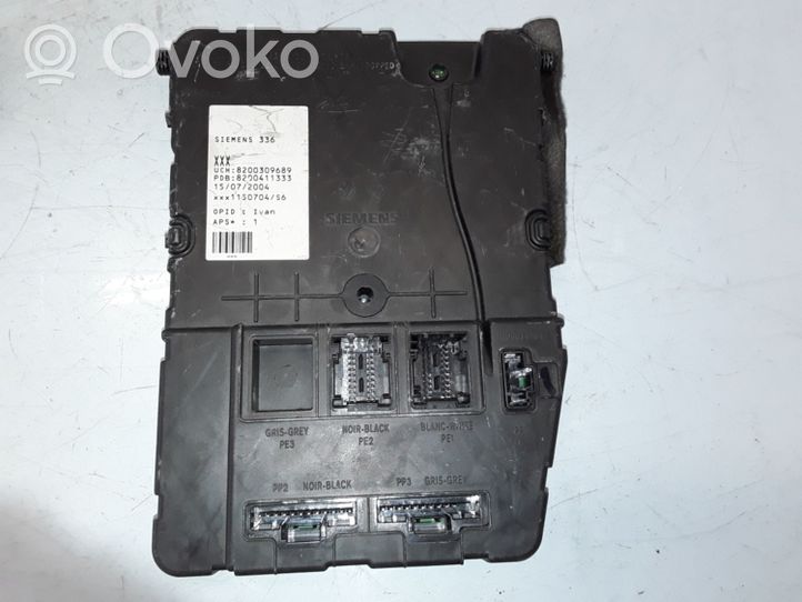 Renault Megane II Komputer / Sterownik ECU i komplet kluczy 