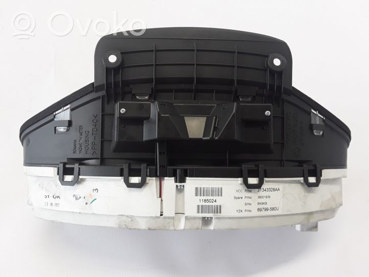 Volvo V60 Tachimetro (quadro strumenti) 31343328AA