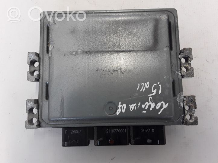 Renault Laguna III Komputer / Sterownik ECU i komplet kluczy 