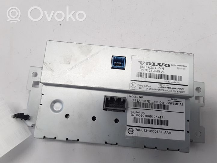 Volvo XC60 Monitor / wyświetlacz / ekran 31382065