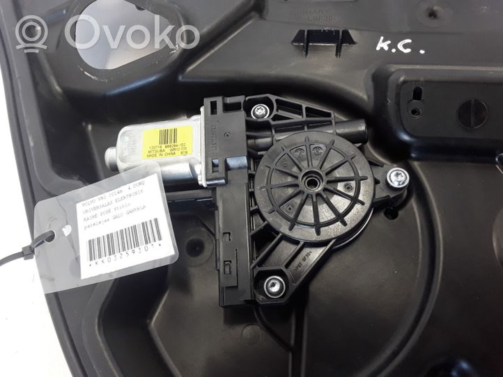 Volvo V60 Mechanizm podnoszenia szyby tylnej bez silnika 30784312