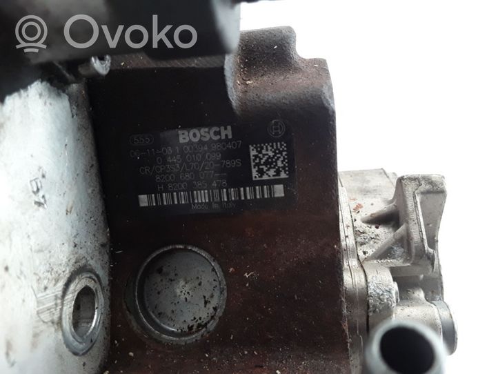 Opel Vivaro Pompe d'injection de carburant à haute pression 8200680077