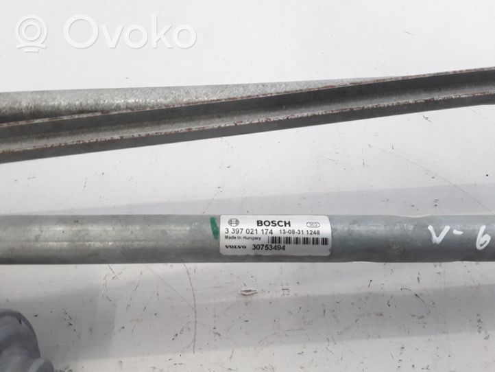 Volvo V60 Mechanizm wycieraczek szyby przedniej / czołowej 30753494