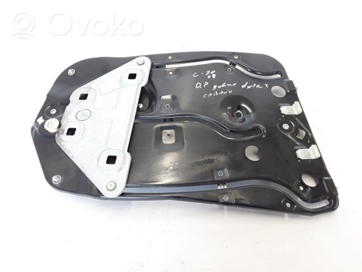 Volvo C70 Rear window lifting mechanism without motor 