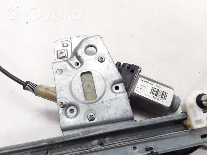 Renault Kangoo II Etuikkunan nostomekanismi ilman moottoria 807211404R